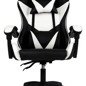 Cadeira Gamer Lancer Preta e Branca Healer - Imagem 3