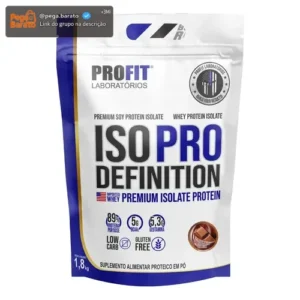 Whey Protein Iso Pro Definition Refil 1,8kg Chocolate-profit Sabor Chocolate - Imagem 1