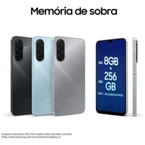 Celular Samsung Galaxy A17 Com Ia, 256gb, 8gb Ram, Câm De 50mp, Tela De 6.7 , Nfc, Ip54 - Preto 4G - Imagem 7