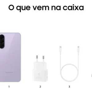 Celular Samsung Galaxy A37 5g 128gb, 6gb Ram, Câmera 50mp Lavanda - Imagem 8