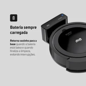 WAP Robô W200 Aspirador Robô 3 em 1 Varre Aspira Passa Pano Bivolt - Imagem 2
