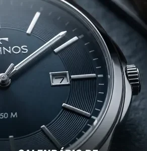 Relógio Technos Masculino Prata Inox Prova D'água Original - Imagem 6