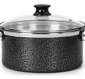 Kit Jogo De Panelas 6 Peças Com Tampa De Vidro Para Cozinha - Imagem 3