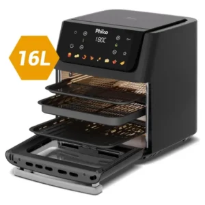 Fritadeira Air Fryer Philco 16 Litros Paf16c Preto - Imagem 2