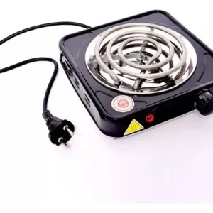 Fogareiro Elétrico Bak 1 Boca Preto 1000W Portátil para Camping - Imagem 4
