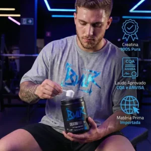 Kit Whey Protein Isolado + Creatina + Pré Treino + Shaker - Imagem 8