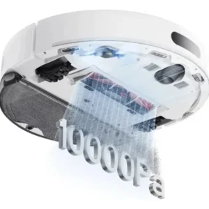 Robô Aspirador Xiaomi S40 10000pa Ultra Potente Bivolt Branc Branco - Imagem 4