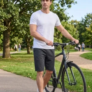 Kit 3 Bermudas Masculinas Moletom Academia Casual Lote Full - Imagem 7