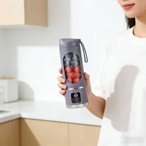Mini Liquidificador Mixer Portátil Recarregável 450ml Shake - Imagem 12