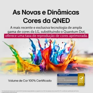 Smart TV LG QNED AI 4K QNED82 86 polegadas 2025 Cores Dinâmicas QNED Processador α7 AI Ger 8 - Imagem 11