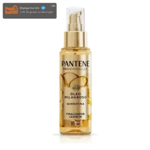 Óleo Capilar Milagroso Nutrição Brilho e Proteção Pro-v Miracles 95ml Pantene - Imagem 1