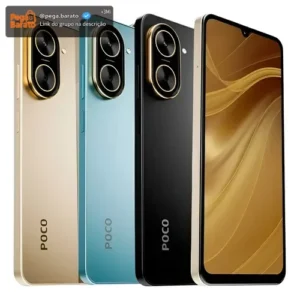 Xiaomi Pocophone Poco C71 3gb Ram 64Gb Rom Dourado - Imagem 1