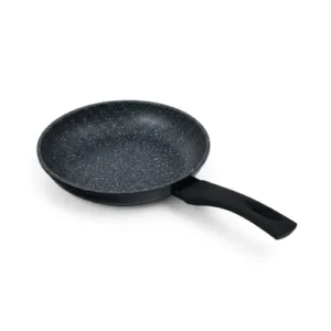 Frigideira De Indução Cerâmica Não Gruda Antiaderente Frita Sem Óleo Grande Fogão A Gás Indução Cooktop Elétrico Panela 24cm Preto Pítia - Imagem 2