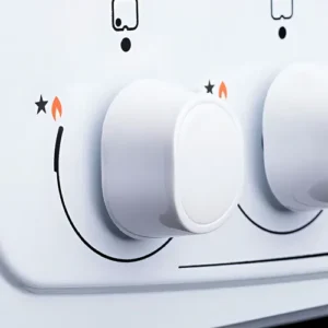 Fogão de chão Atlas Coliseum Plus A Gás 4 queimadores Branco com Mesa de Inox Porta com visor e Forno de 50 Litros - Imagem 6