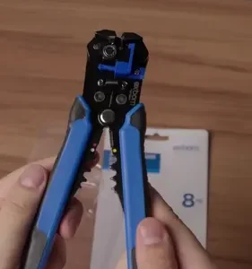 Alicate Desencapador e Crimpador Several Automático de 8" para Fios de 0.2 a 6.0 mm² - Imagem 8