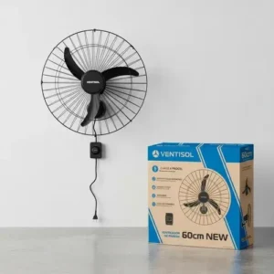 Ventilador Osc Parede 60cm Preto Ventisol - Imagem 6
