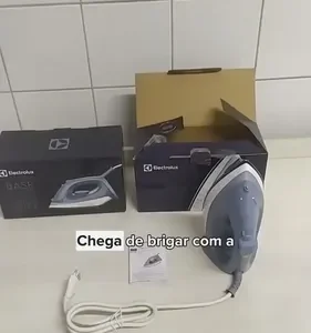 Ferro de Passar Seco e Vapor Electrolux Efficient Base antiaderente Vapor Vertical Extra 1200W de Potência Cabo 1,35m ESI10 - Imagem 24