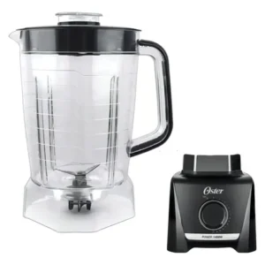 Copo Jarra compativel Liquidificador Oster Power 1400 Full Oliq610 preto - Imagem 1