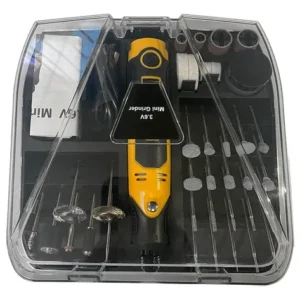 Mini Retifica Profissional Lixadeira Completa Acessório 57x1 3 - Imagem 8