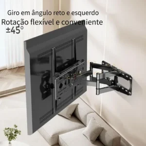 Suporte Tri-articulado Para Tv 26 A 65 Polegadas Universal - Imagem 4