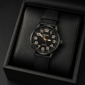 Relógio De Pulso Masculino Fortuna Old Money Minimalista - Imagem 7