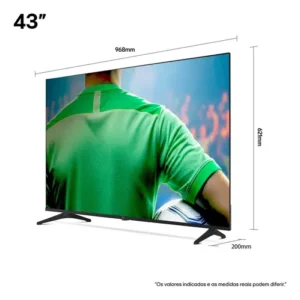 Smart TV LG UHD AI UA75 43 polegadas HDR10 Pro Processador α7 AI Ger8 webOS 25 - Imagem 7