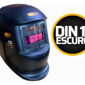 Mascara de Solda Escurecimento Automatico Profissional Oz WH1000 cor preto - Imagem 3