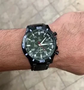 Relógio Masculino Quartzo Esportivo Casual Pulseira Silicone - Imagem 8