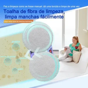Robô Inteligente Limpa Vidro Puruikai Bivolt | Frete Grátis - Imagem 8