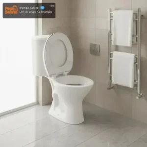 Vaso Sanitário + Caixa Acoplada Hervy Louças - Imagem 1