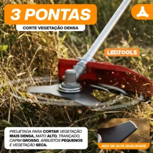 Roçadeira Lateral Gasolina Nakasaki 2t Profissional 75cc 3hp - Imagem 7
