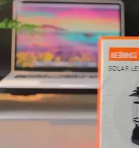 Lanterna Lampião Com Led C/ Placa Solar Recarregável - Imagem 2