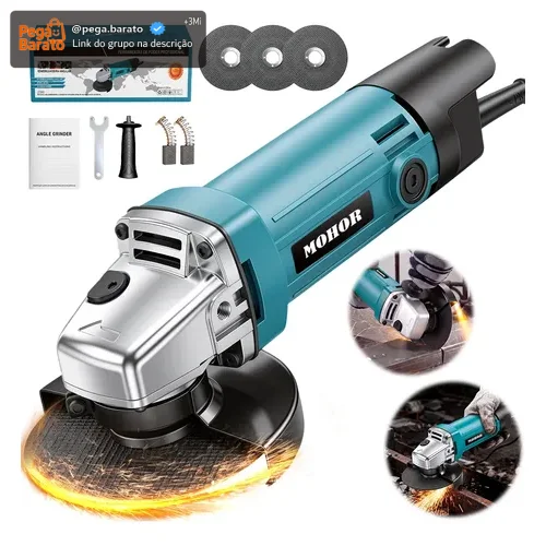 Esmerilhadeira Lixadeira 220v Angular 115mm 11000rpm