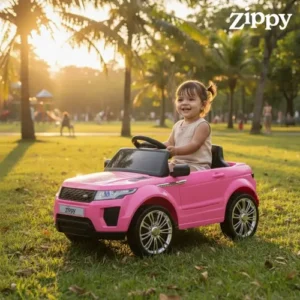 Carro Elétrico Infantil Land Rover - Zippy Toys - Rosa - Imagem 3
