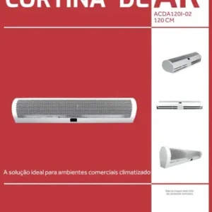Cortina De Ar 120cm Agratto Acda120i-02 Alta Vazão Branco - Imagem 7