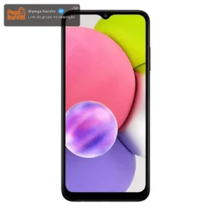 Smartphone Samsung Galaxy A03s Tela 6.5 64 Gb 4 Gb Ram Preto - Imagem 1