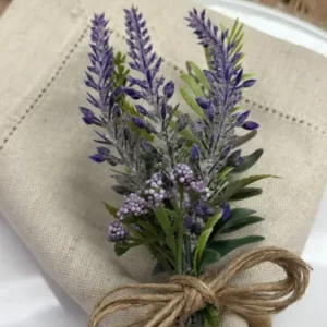 Porta Guardanapo Lavanda 6 Unidades - Imagem 7