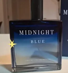 Perfume Masculino Midnight Blue 100ml Alta Fixação Sedutor - Imagem 12