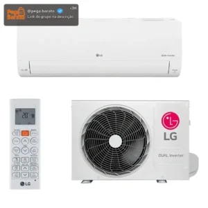Ar Condicionado Split Hi Wall Inverter R-32 LG Dual Inverter Voice +AI 9.000 BTUs Frio 220V - Imagem 1