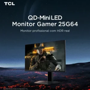 Monitor Gamer TCL 25 Polegadas QLED Mini LED Full HD G64 300Hz 1ms (GtG) Freesync HDR 600 nits 25G64 - Imagem 11