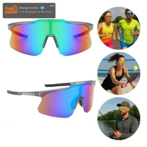 Óculos Esportivo Ciclismo Beachtenis Pesca Corrida Uv400 - Imagem 1