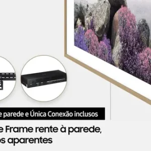 Smart Tv 32'' Qled The Frame QN32LS03CBGXZD Preto Samsung - Imagem 9