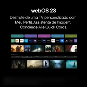 Lg Smart Tv Pro 43 Fhd Webos Preto 43lr671c0sa.awz - Imagem 4