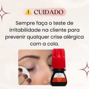 Cola Alongamento Cilio Fio Fio Elite Hs-10 3ml Premium 3 Seg - Imagem 10