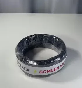 Fio 4mm Cabo Flexível Rolo Com 50 metros Elétrico 750v Cor Preto Marca Screen Vision - Imagem 2