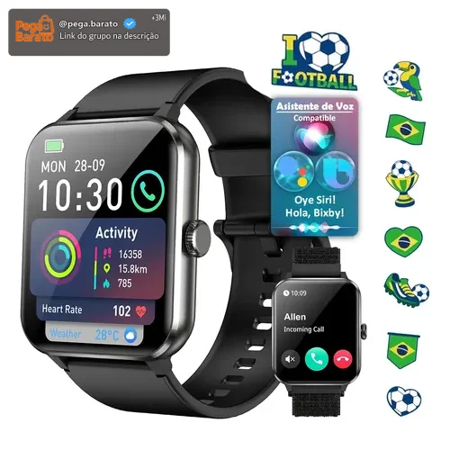 Relógio Inteligente Smartwatch Blackview R50 Gps 10m/ip68