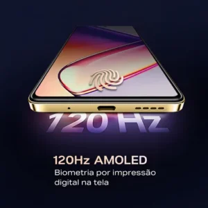 Smartphone Infinix Note 40 5g 8gb Ram 256gb Armazenamento, Câmera Tripla 108mp+ Selfie 32mp, Tela 6,78 Fhd+ 120hz, Sound By Jbl, Bateria 5000mah, Carregamento Sem Fio Dourado - Imagem 7