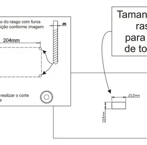 Caixa Tomada Embutir Mesa Com 4 Tomadas Full - Imagem 5