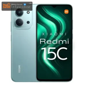 Celular Xiaomi Redmi 15c Dual Sim 128gb Global 4+4gb Verde - Imagem 1