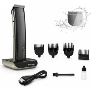 Aparador De Pelos Pritech Pr-705 A Prova D'áGua Maquina De Cortar Cabelo - Imagem 10